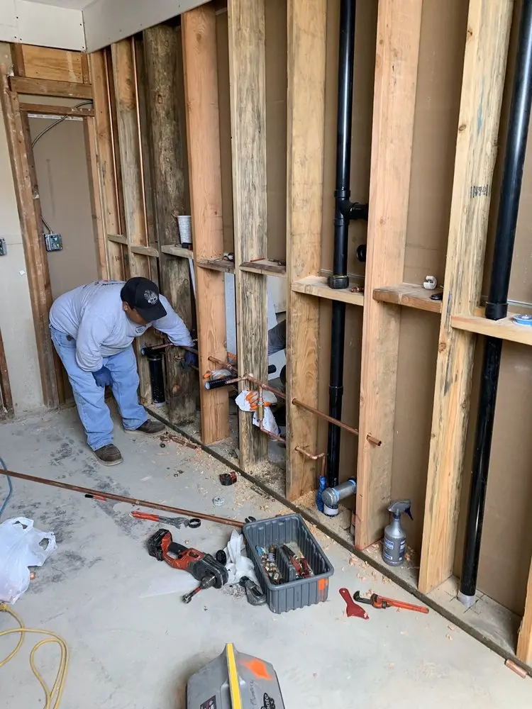 Commercial rough-in plumbing for Commercial Plumbing in Lords Lake